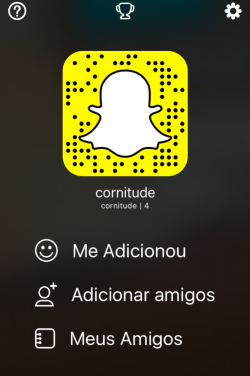 Cornitude estreia hoje um snapchat. Vamos