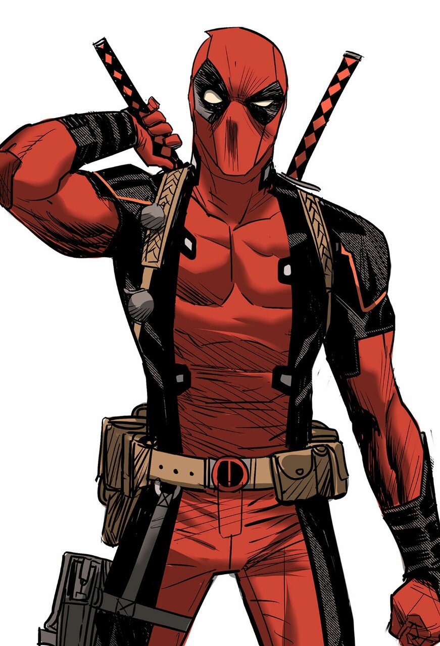 spyrale:Deadpool Cowboy by Dan Mora 