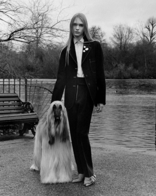 Stav Strashko, Sophia Friesen by Jamie Hawkesworth for Vogue UK April 2016 FIFTY SHADES OF GREYHOUND