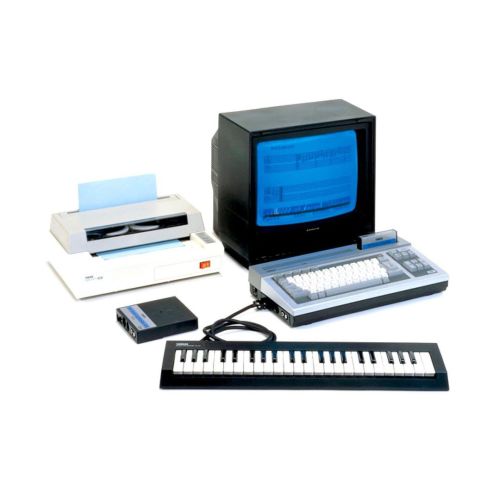 nostalgiarewind:  Music Computers (1985)Play like it’s ’85! Yamaha released a wide range of MSX base