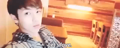 whoasie:  You and me. Let’s love. 