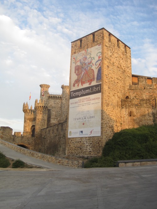 Castillo de los Templarios, Ponferrada, León, 2011.The castle built in the 13th century by the Knigh