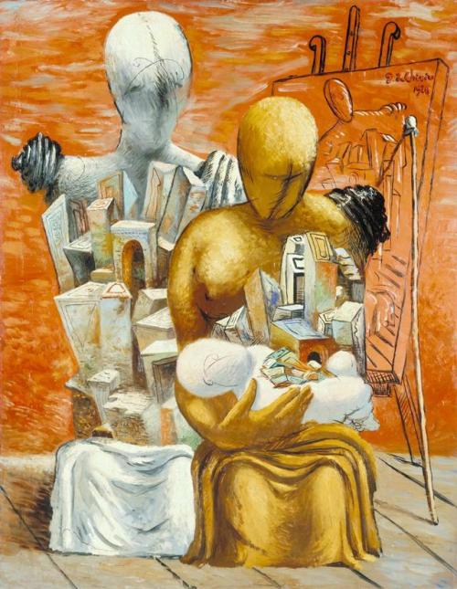 retroavangarda - Giorgio de Chirico – The Painter’s Family, 1926