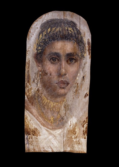 medievalpoc:Ancient Art Week!Various Mummy PortraitsRoman Egypt (Fayum; Saqqara) , c. 0-200 C.E.Enca