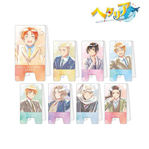 Hetalia World Stars Ani-Art Acrylic Memo Stand / Trading Stickers by ArmabiancaMSRP: 4,664 yen for a