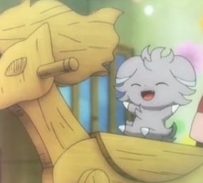 pokemon-global-academy:  Espurr  (ニャスパー Nyasper) - Restraint Pokémon  It has enough psychic energy to blast everything within 300 feet of itself, but it has no control over its power.  