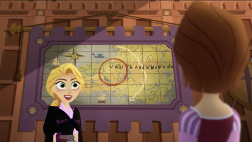 Revisions with the final animation from ‘Rapunzeltopia’!! It’s always really cool to see the differe