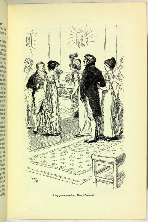 michaelmoonsbookshop: Northanger Abbey & Persuasionby Jane AustenIllustrated by Hugh Thomson wit