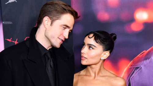 rob-pattinson: the intense eye contact between Robert Pattinson and Zoë Kravitz is the best dis