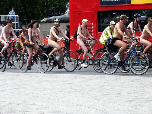 jegography:  Standard post-naked bike ride activity: Play Where’s Wally (or James) on Flickr. I’ve found the above pictures featuring me this time. While the friend I was cycling with got shot on her own quite a few times, I was apparently not interesting