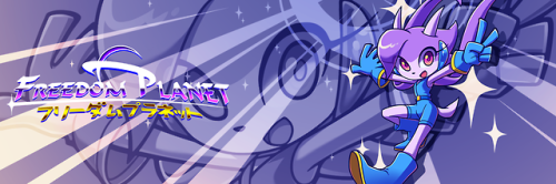 Wanted to make a wallpaper version of my Freedom Planet official artwork, and I thought, why not sha