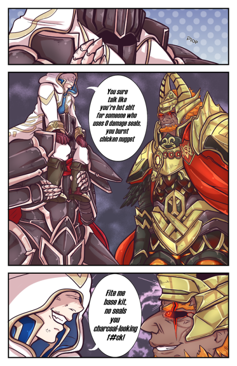 diadoescomics:Rated R for Summoner rage.Bonus: Keep reading