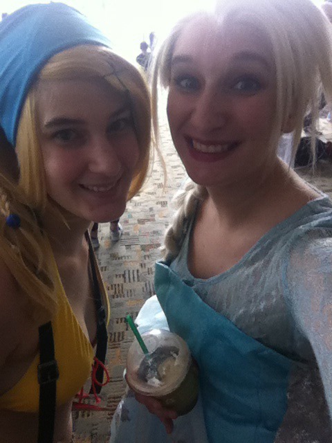 Disney Princess selfies for the short time I was wearing Elsa. ❤️❤️ let me know if you’re in them so