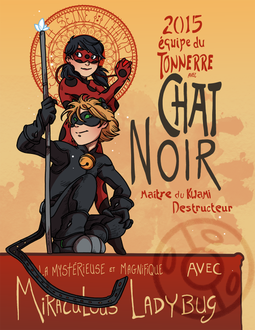 secondlina:Homage to Théophile Steinlen’s 1896 Chat Noir poster.