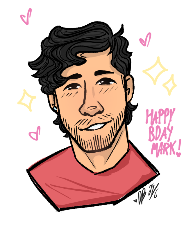 drewbabie:happy birthday idiot <3 may you become even more deranged and feral as you grow older @markiplierREBLOGS >> LIKES