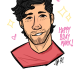 drewbabie:happy birthday idiot <3 may you become even more deranged and feral as you grow older @markiplierREBLOGS >> LIKES