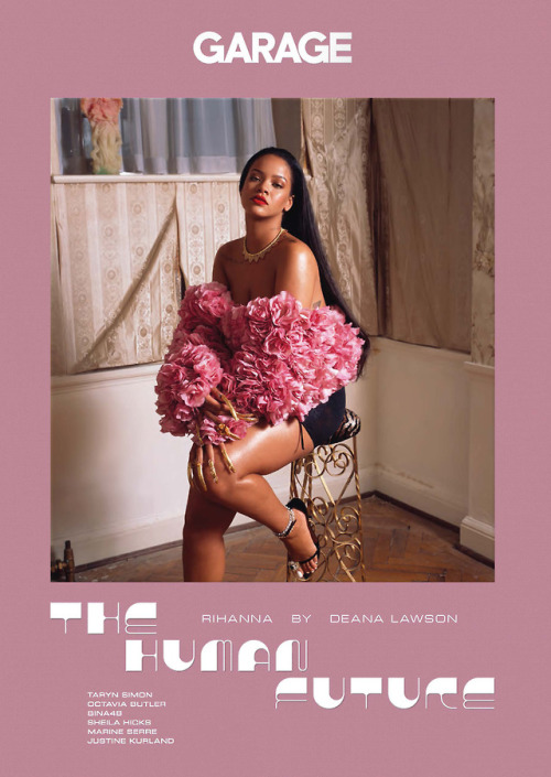 Rihanna photographed by Deana Lawson Covers GARAGE Magazine Issue 15.