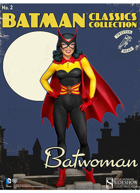 Tweeterhead presents the classic version of Batwoman as a new maquette!Preorder her now: http:/
