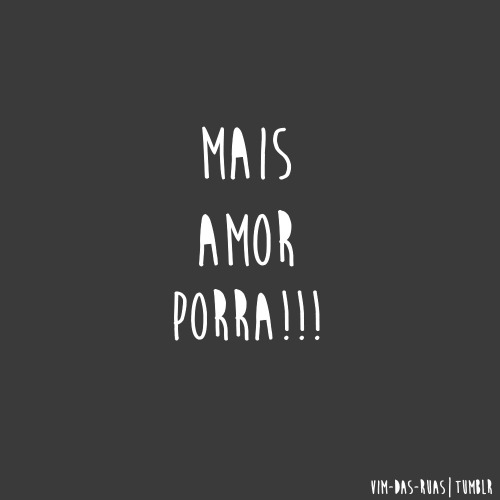 Desde então eu digito e apago!