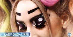 ladyxgaga:  Gaga being interviewed on Japan’s Music Station a few moments ago.