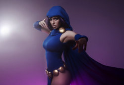 hotcosplaychicks: Raven (DC) by SmirkoO 