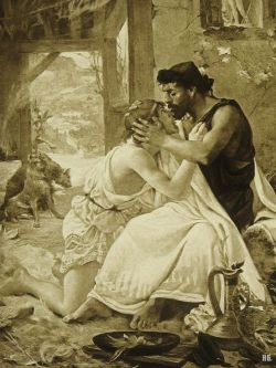 Telemachus Finding Ulysses. 1880. George Truffaut.