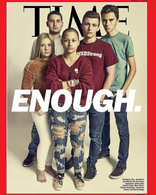 itgetsbetterproject:So powerful . We stand with you! #marchforourlives #enough @time