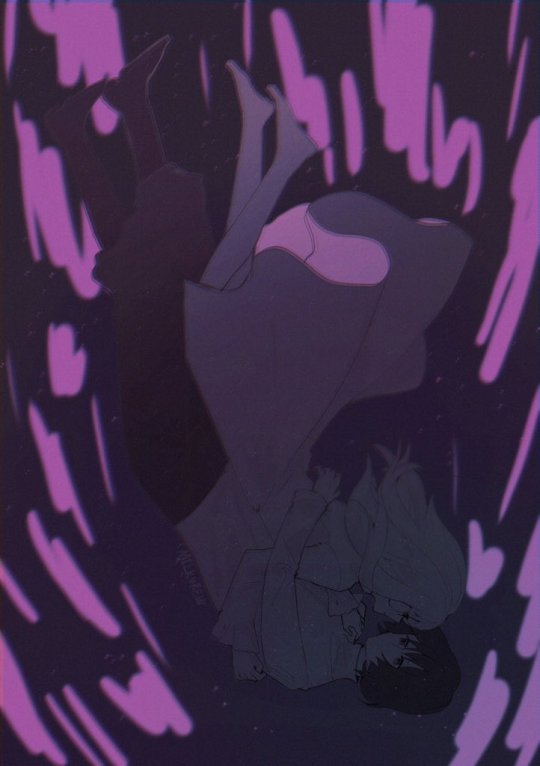 the both of us, racing into the night