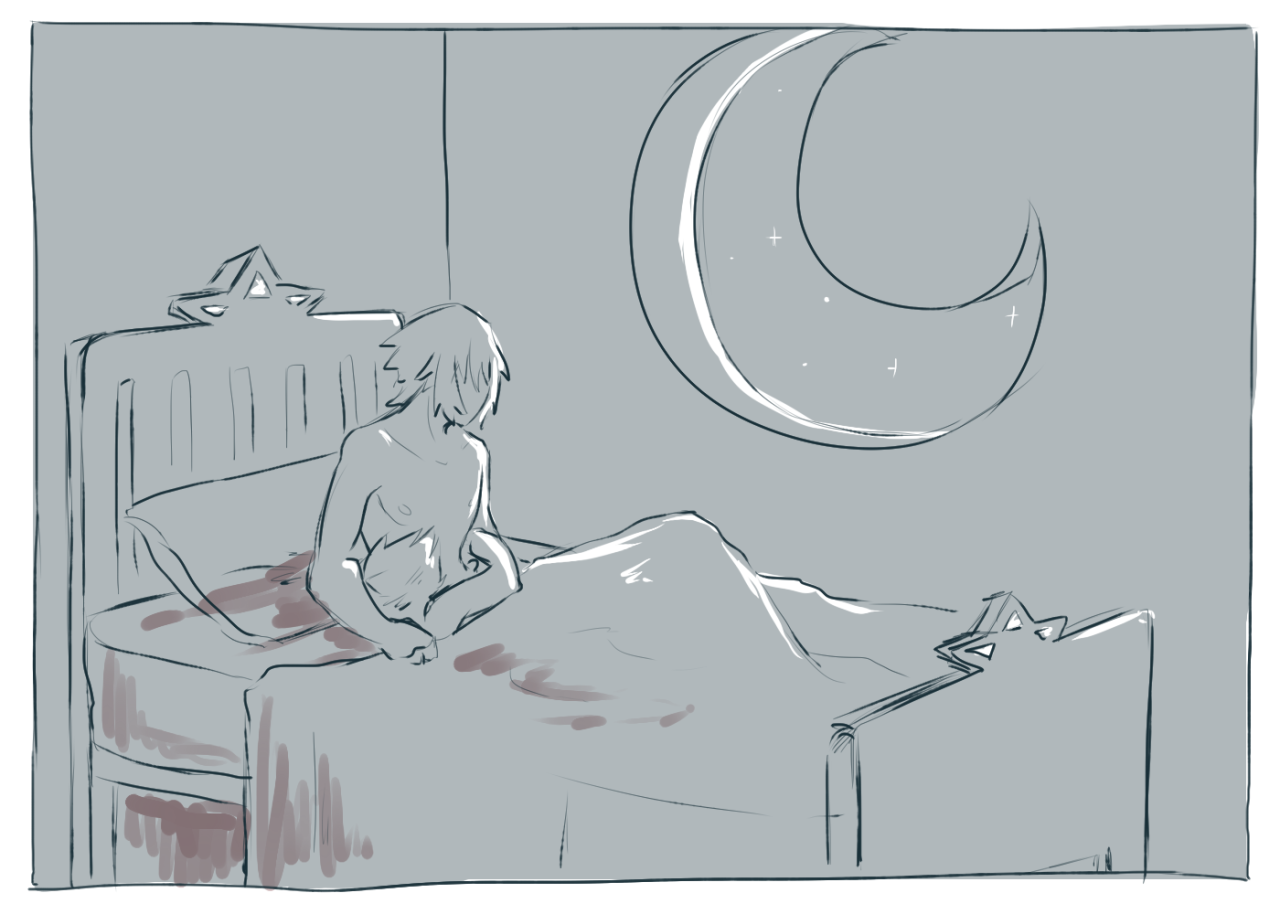 artofvio:  When nightmares take over.
