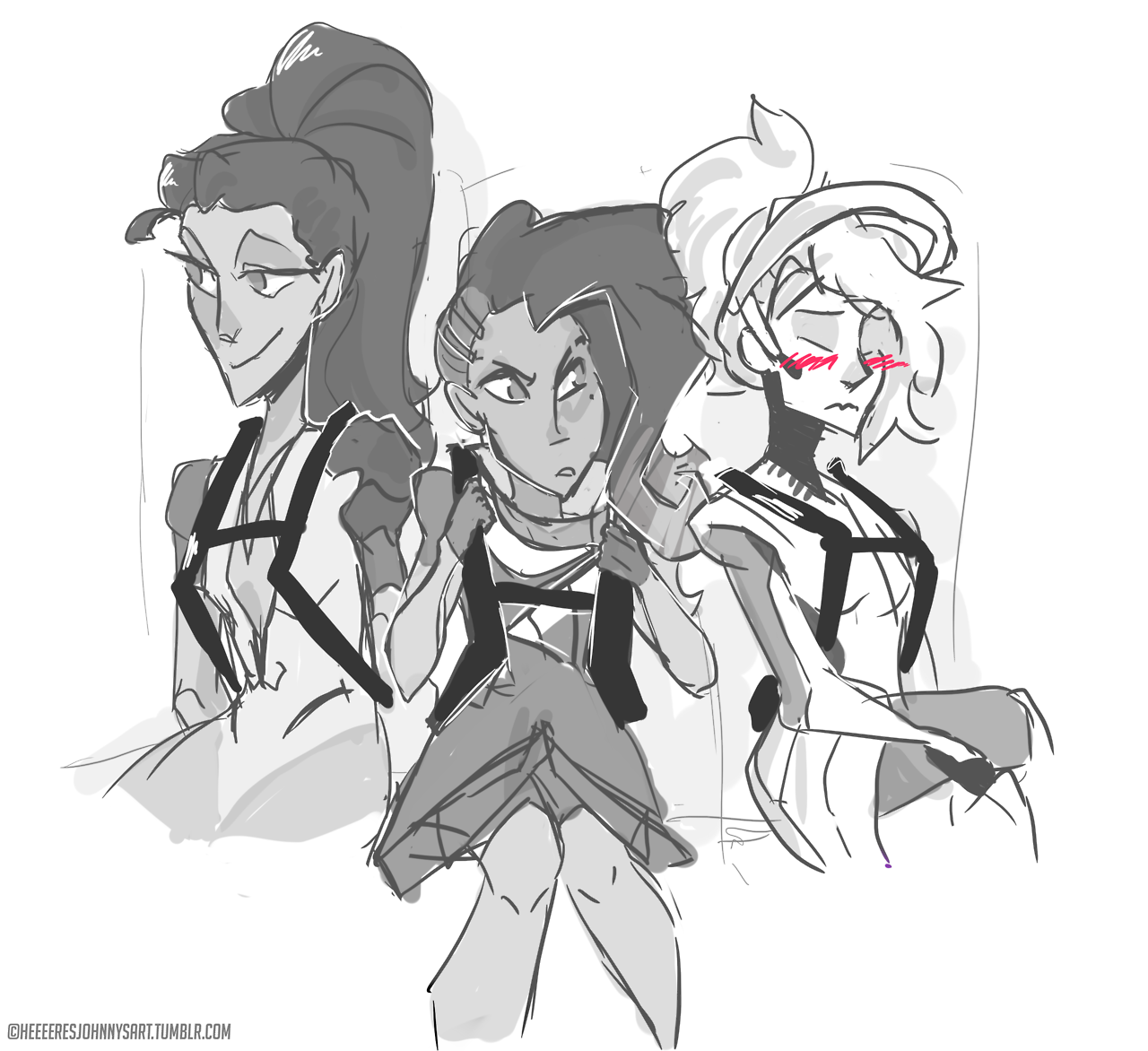 heeeeresjohnnysart:im so sorry i had it in my head, i had to draw it 