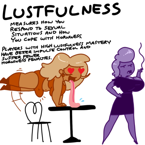 futaforceuniverse:  Time out from the adventure to learn more about the SEXUAL stat system!