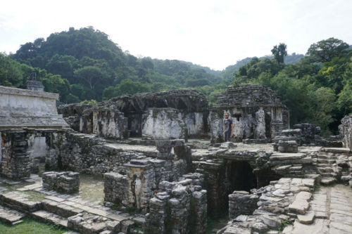 Palenque Ruins, Chiapas.They let you go into some of the pyramids and climb to the top for a stunn