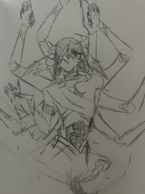 More Little Kinda Rough?? Sketches Or Drawings Of An OC ^ ^