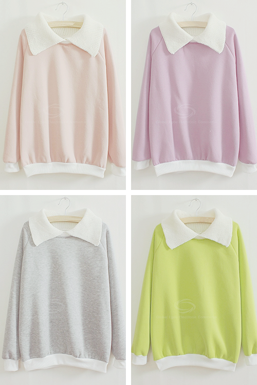 bonjanamu:  pastel sweatshirts 