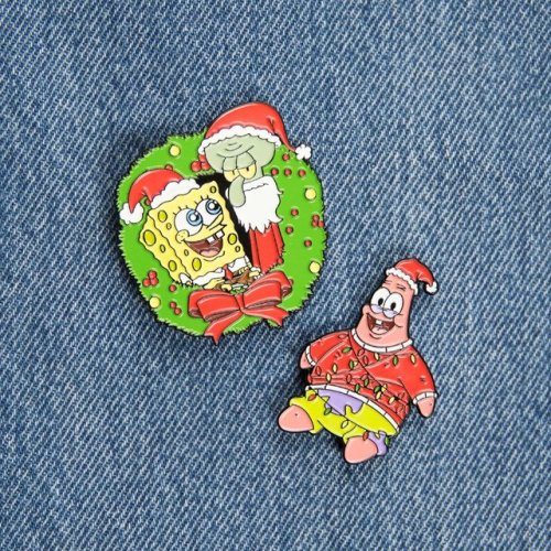 SpongeBob & Patrick are bringing holiday cheer! By: @zenmonkeystudios