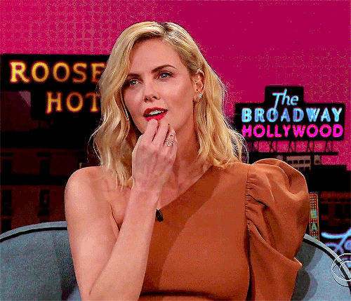 gracesledomas:CHARLIZE THERON Was Called Out for Speaking Afrikaans | The Late Late Show with James