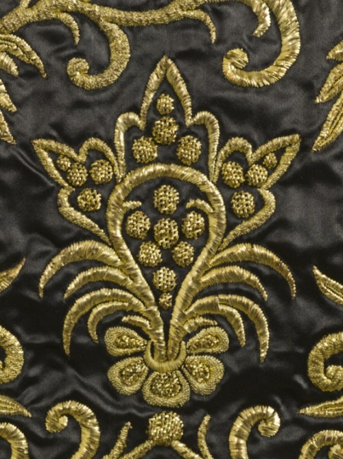 antiquatedfashions:Women’s Dress Ensemble from Portugal, 1845Los Angeles County Museum of ArtT