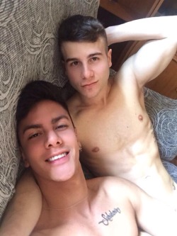 ckindergbuenor:  Alex King & Angel Cruz