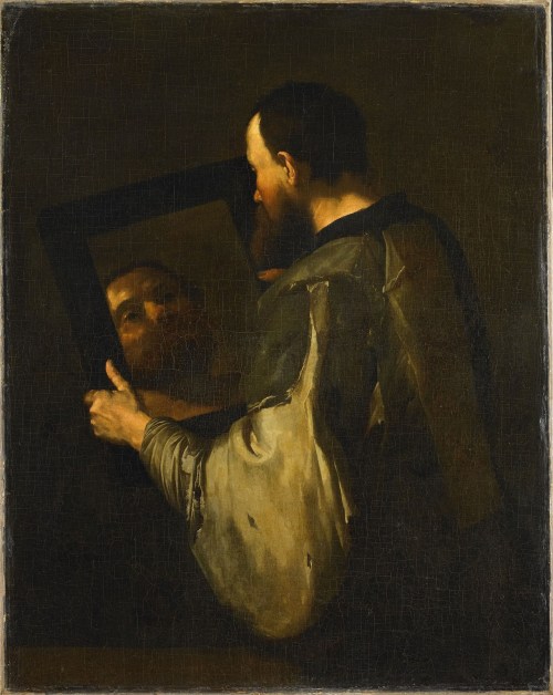 Copy of Jusepe de Ribera or Jose de Ribera, also called Lo Spagnoleto (Xativa, Spain 1591 - 1652 Nap