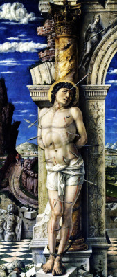 renaissance-art-blog: St. Sebastian via Andrea