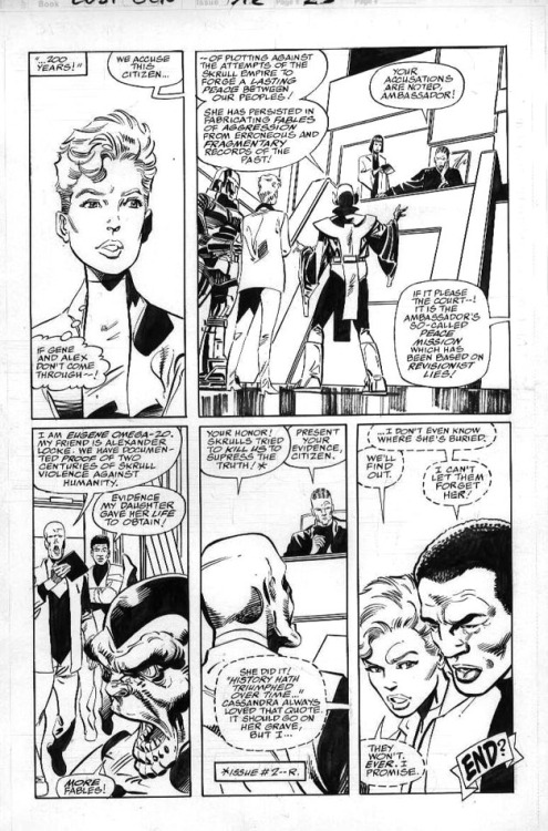Marvel: The Lost Generation #1, page 22 by John Byrne & Al Milgrom & Glynis Wein. 2001.