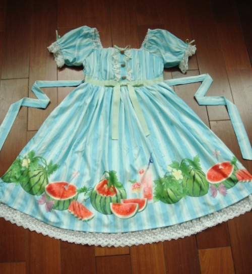 truth2teatold: Mirabelle Lolita ‘It’s Summer, Let’s Go Eat Watermelons’ dres