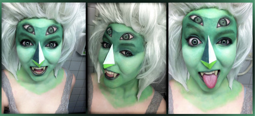 mesmerizations:  Malachite - Steven Universe(makeup adult photos