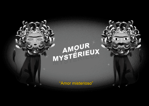 &ldquo;Amour Mystérieux&rdquo; — Set de ilustraciones (Proyecto completo)&