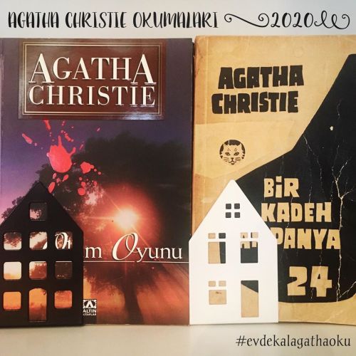 Canım @thalassapolis ile bir Agatha Christie okuması yapalım dedik, çok eğlenceli, mini bir kura çek