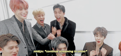Mark And Johnny Reacting To ~the Scene~