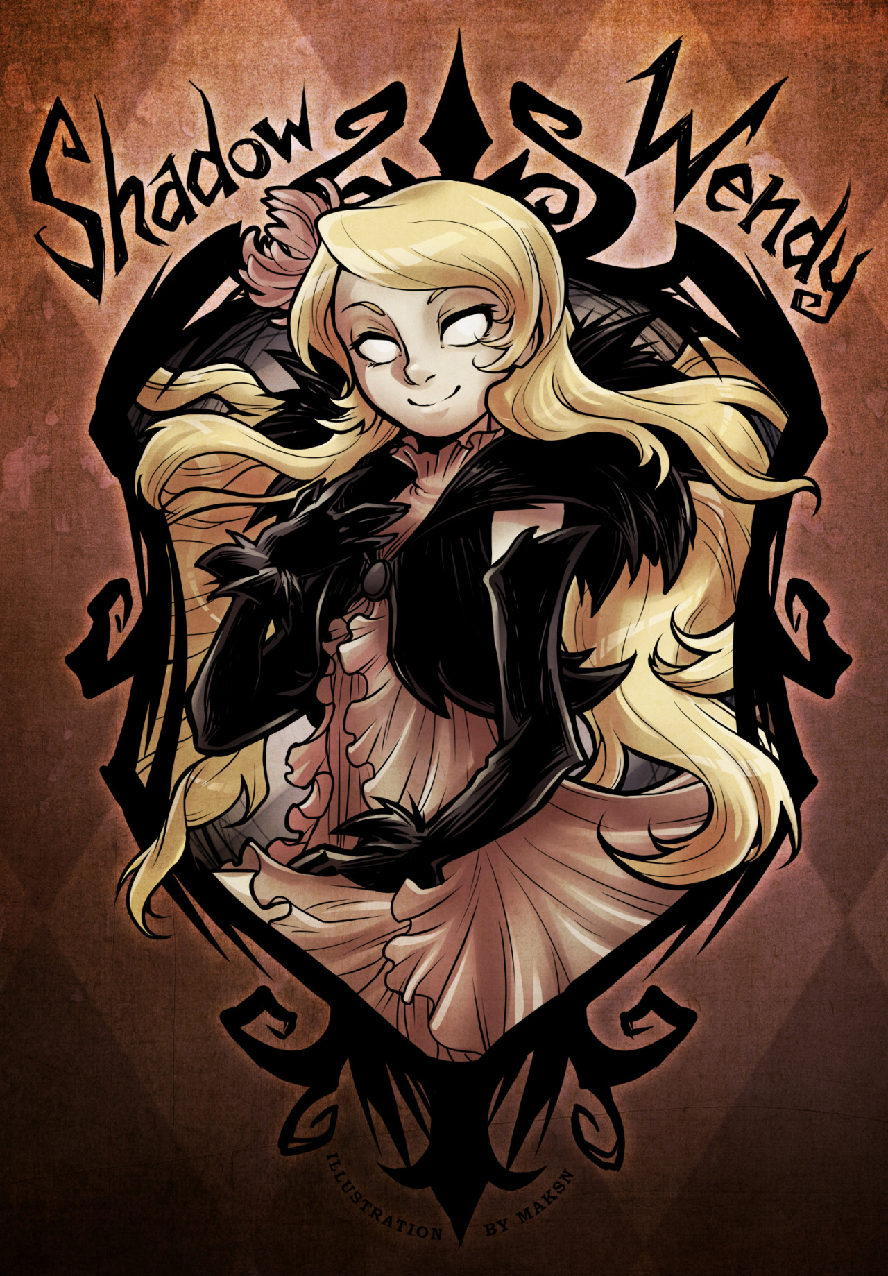 razygurr:  Triumphant Wendy from Don’t Starve Together! :D Couldn’t finish in