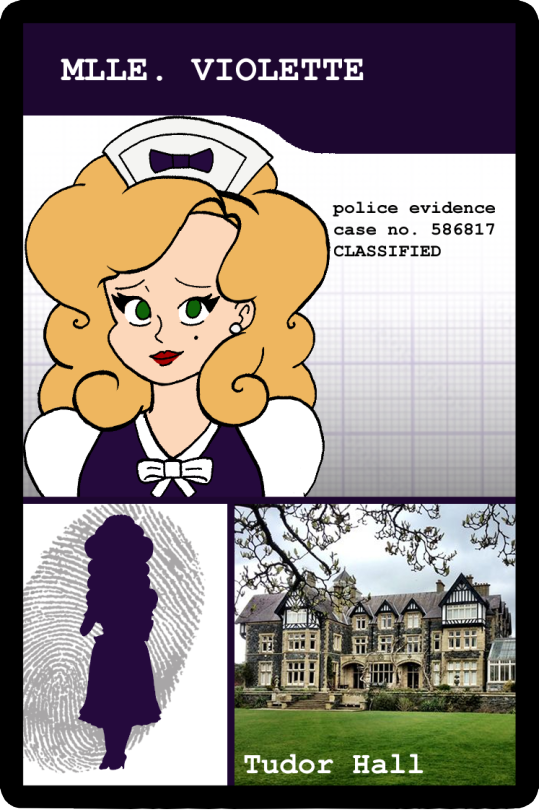 A Little Card Design Practice. Based Off The 2002 Edition And Clue DVD Game Designs.