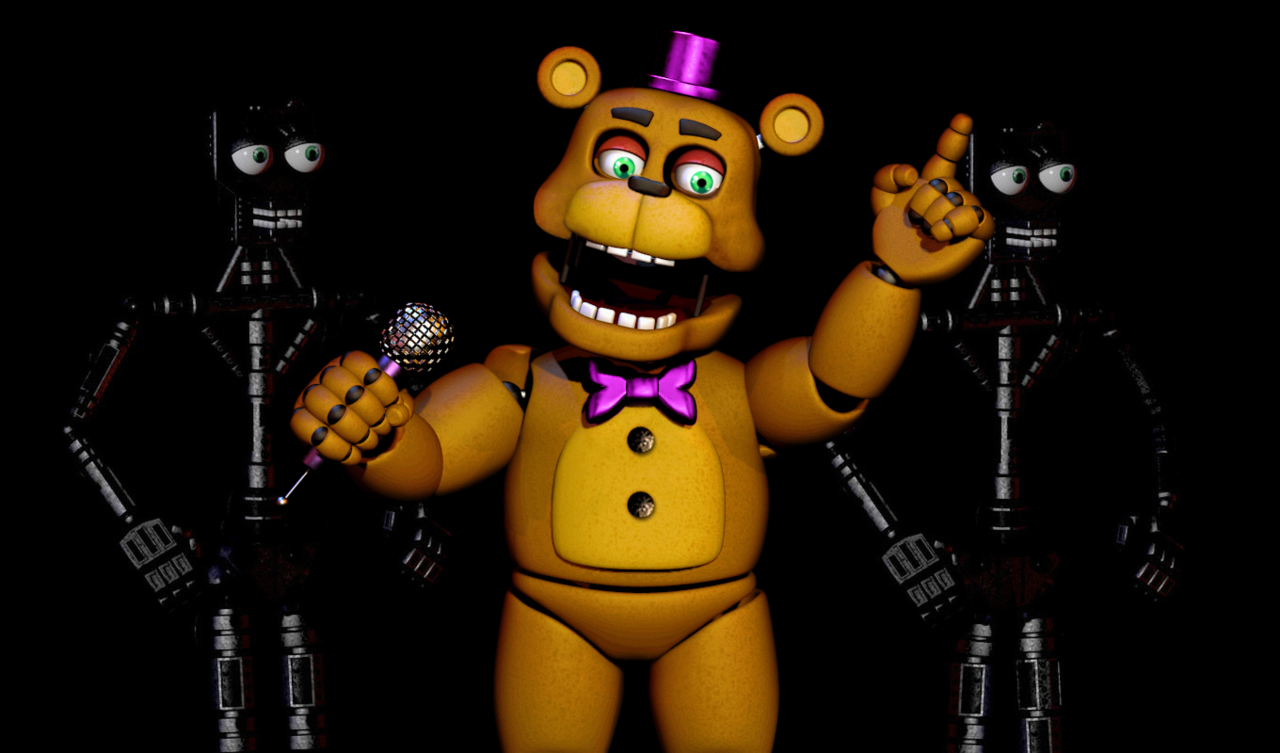 FredBear Revealed For Ultimate Custom Night! New Model! Official Fredbear  UCN 