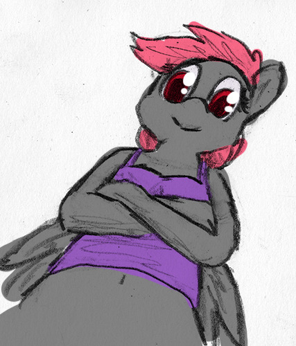 A really fast draw in response to this post by @birddibitsI have no idea, I just